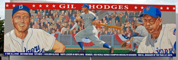 Pike County Indiana - Gil Hodges Mural