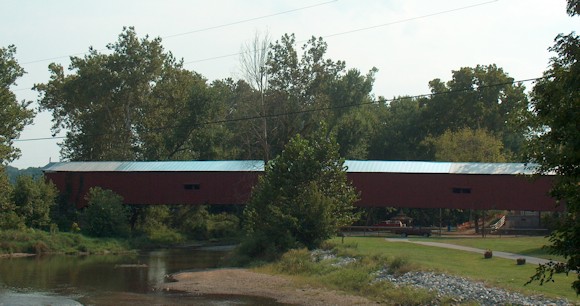 Parke County Indiana - Mansfield Covered Bridge